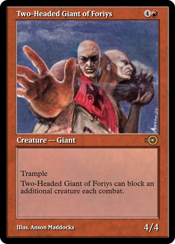 Two-Headed Giant of Foriys (prm)