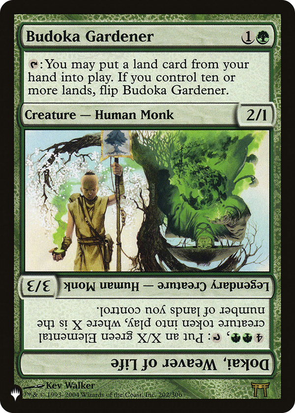 Budoka Gardener // Dokai, Weaver of Life (plst)