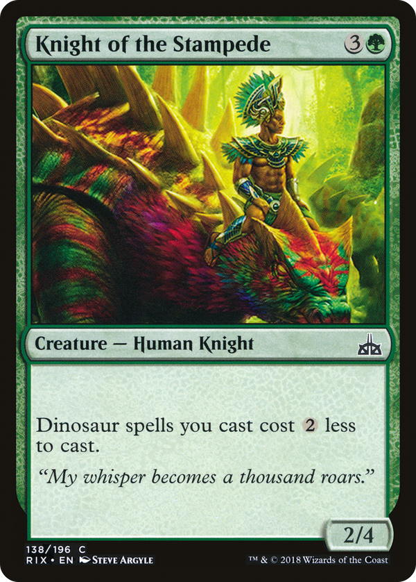 Knight of the Stampede (rix)