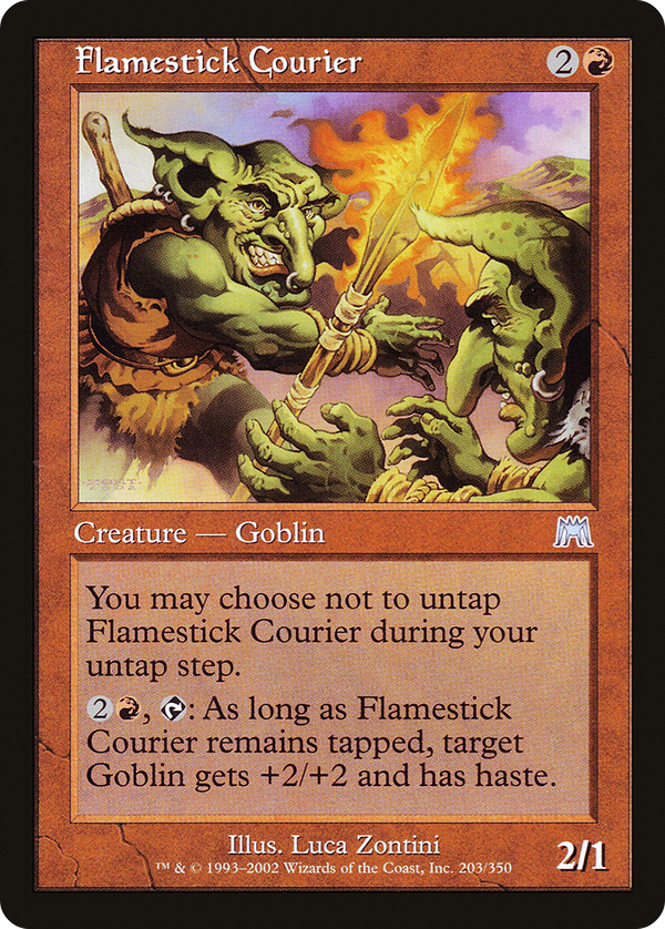 Flamestick Courier (ons)