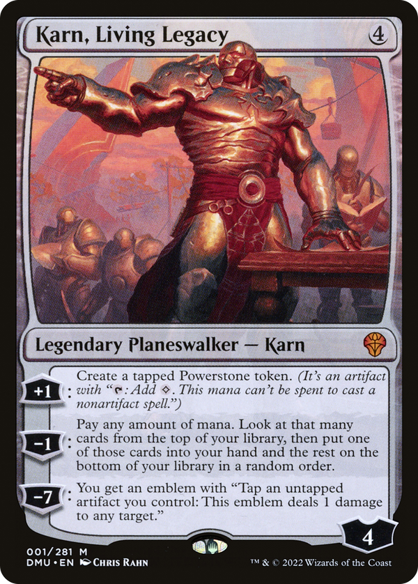 Karn, Living Legacy (dmu)