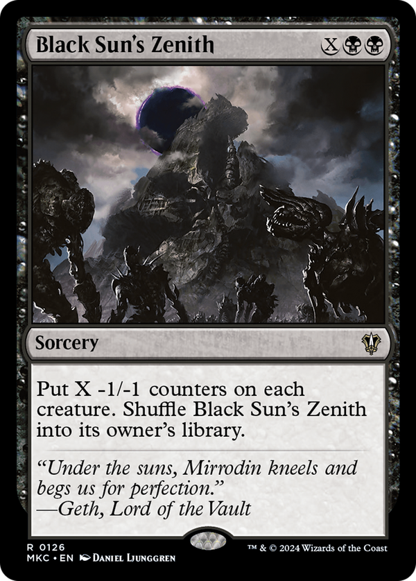 Black Sun's Zenith (mkc)