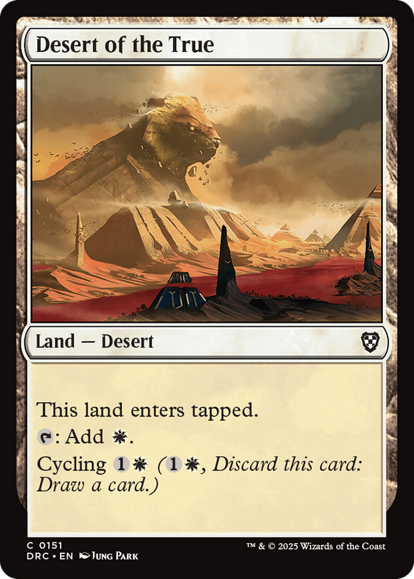 Desert of the True (drc)