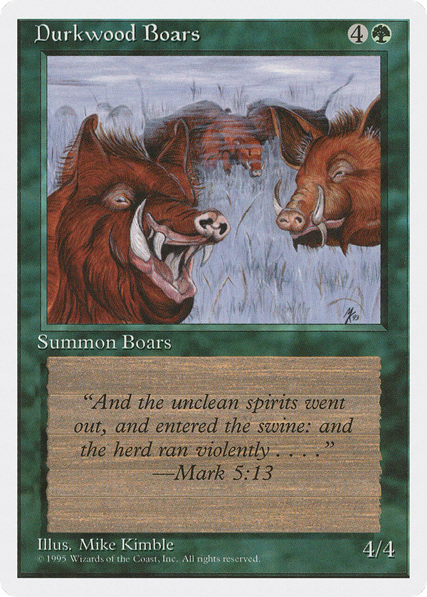 Durkwood Boars (4ed)