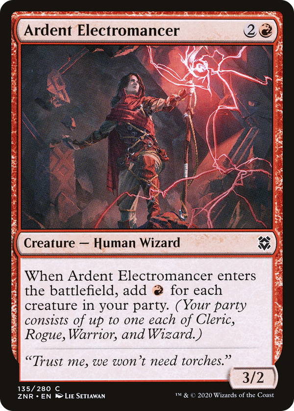 Ardent Electromancer (znr)