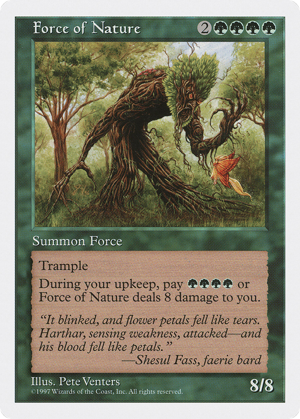 Force of Nature (5ed)
