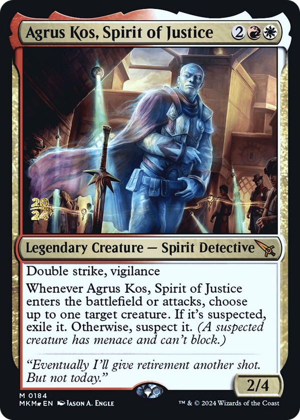 Agrus Kos, Spirit of Justice (pmkm)