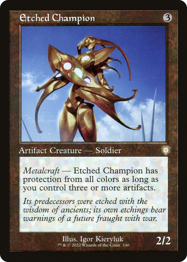Etched Champion (brc)