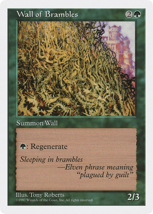 Wall of Brambles (5ed)
