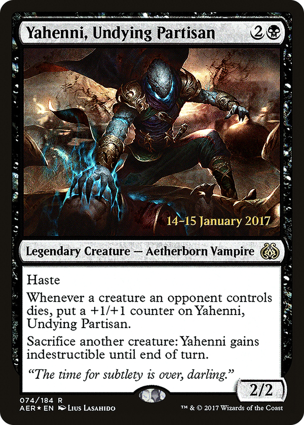 Yahenni, Undying Partisan (paer)