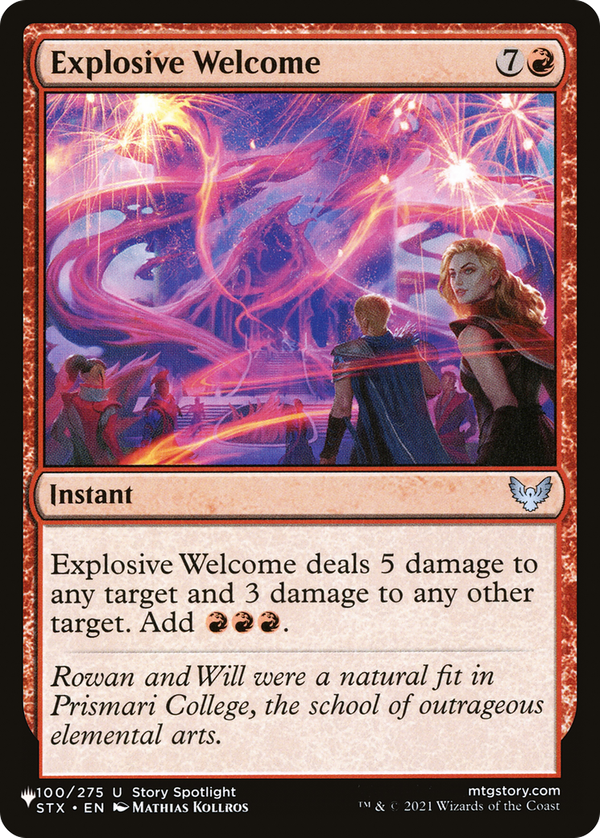 Explosive Welcome (plst)