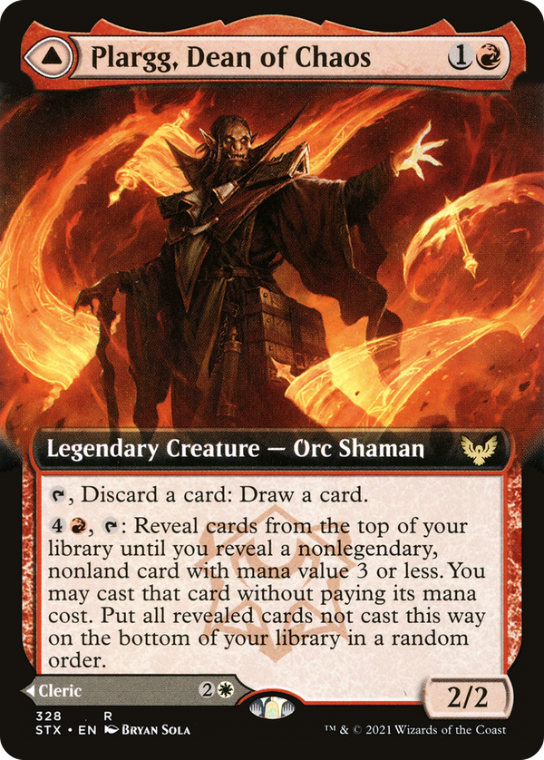 Plargg, Dean of Chaos // Augusta, Dean of Order (stx)