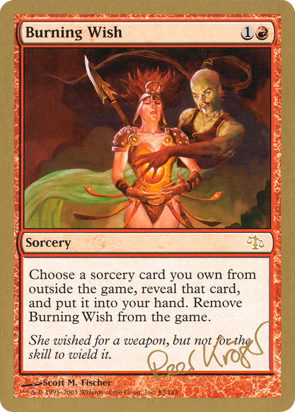 Burning Wish (wc03)