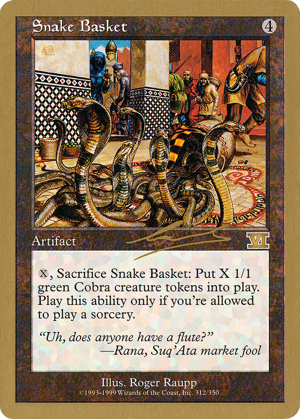 Snake Basket (wc00)
