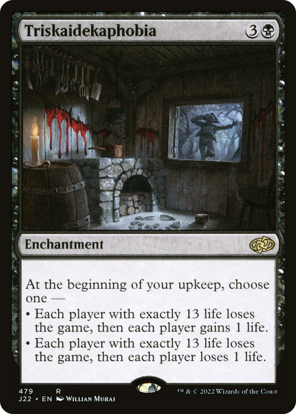 Triskaidekaphobia (j22)