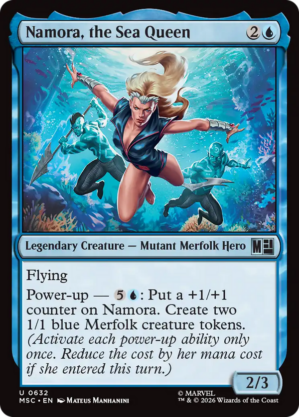 Namora, the Sea Queen (msc)