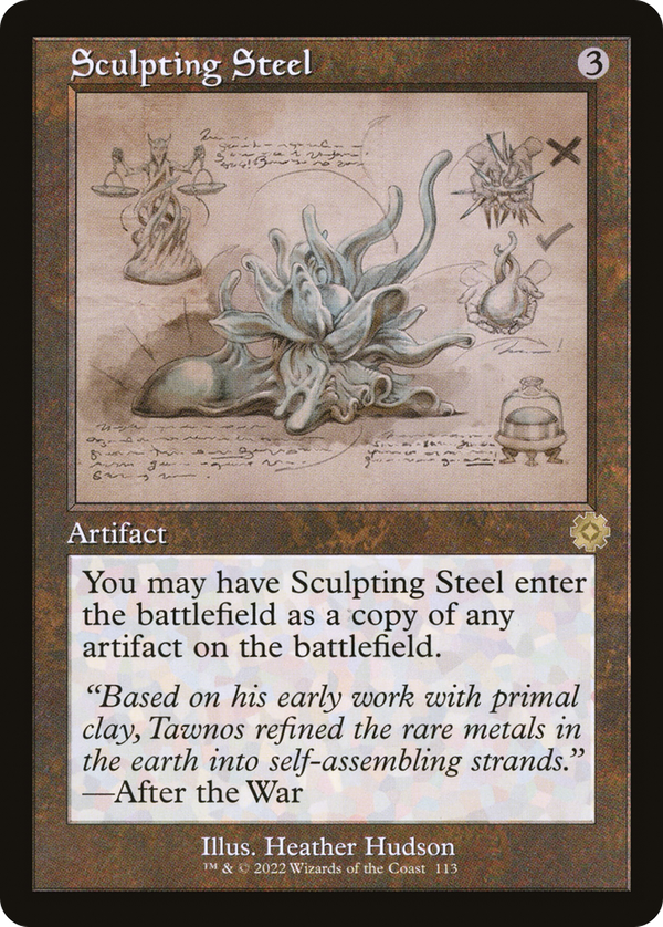 Sculpting Steel (brr)