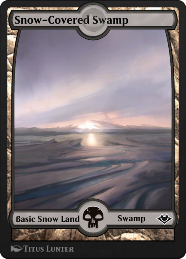 Snow-Covered Swamp (pana)
