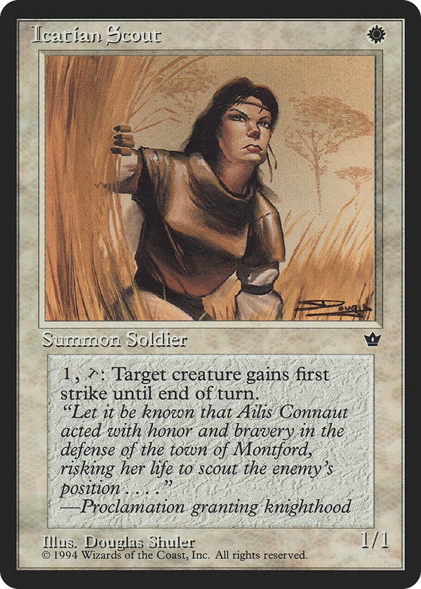 Icatian Scout (fem)
