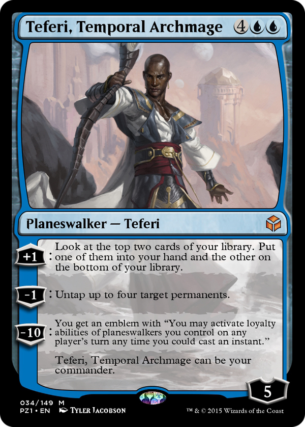Teferi, Temporal Archmage (pz1)