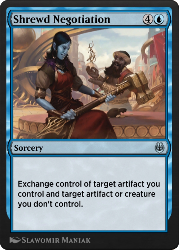 Shrewd Negotiation (klr)
