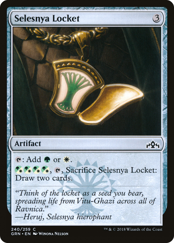 Selesnya Locket (grn)