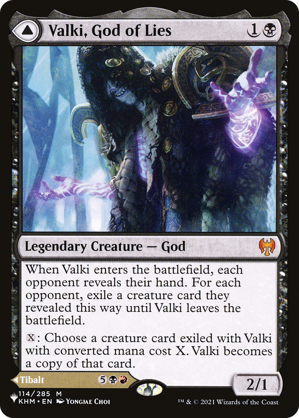 Valki, God of Lies // Tibalt, Cosmic Impostor (plst)