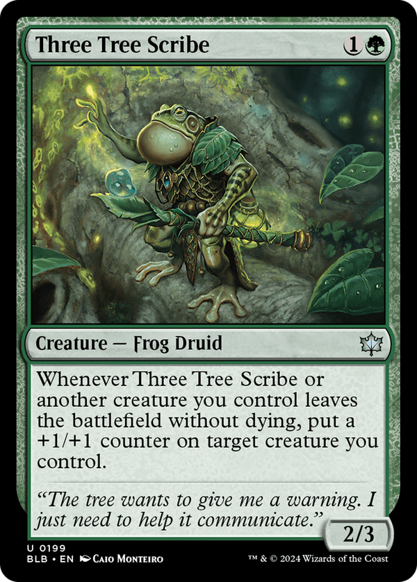 Three Tree Scribe (blb)