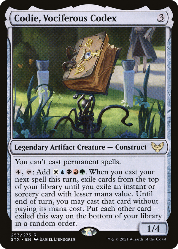 Codie, Vociferous Codex (stx)