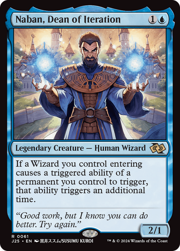 Naban, Dean of Iteration (j25)
