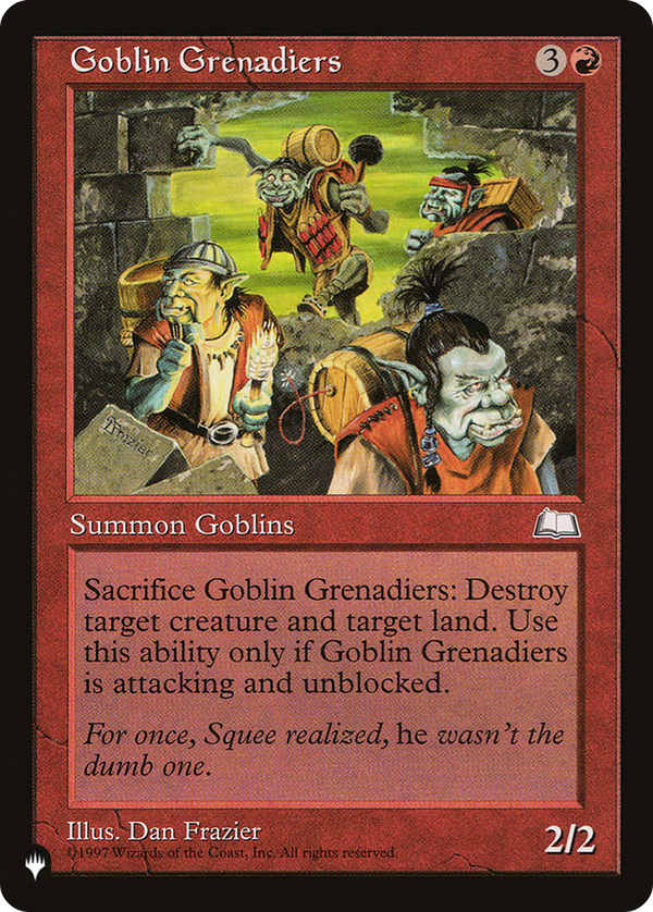 Goblin Grenadiers (plst)