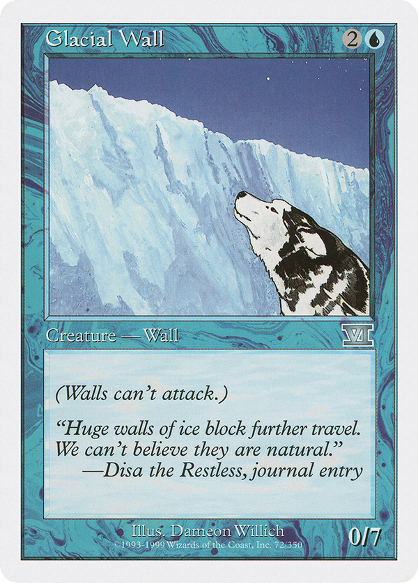 Glacial Wall (6ed)