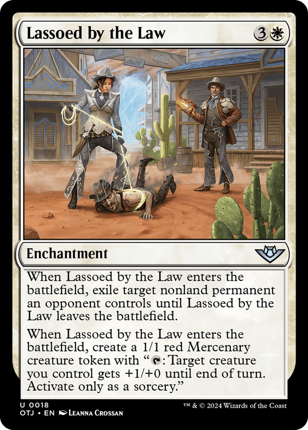 Lassoed by the Law (otj)