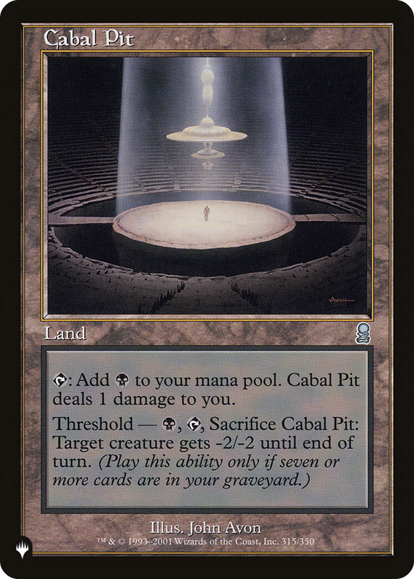 Cabal Pit (plst)