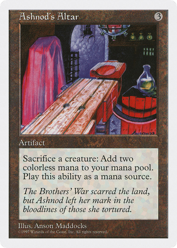 Ashnod's Altar (5ed)