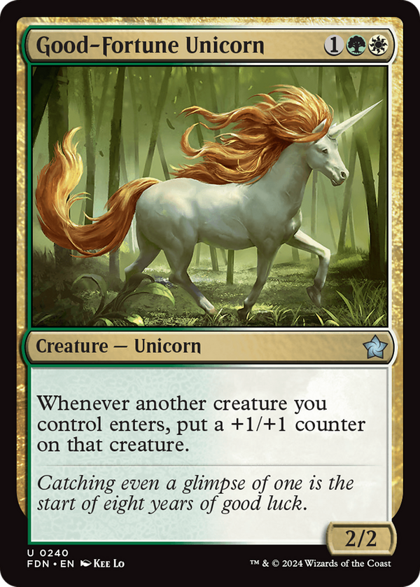 Good-Fortune Unicorn (fdn)