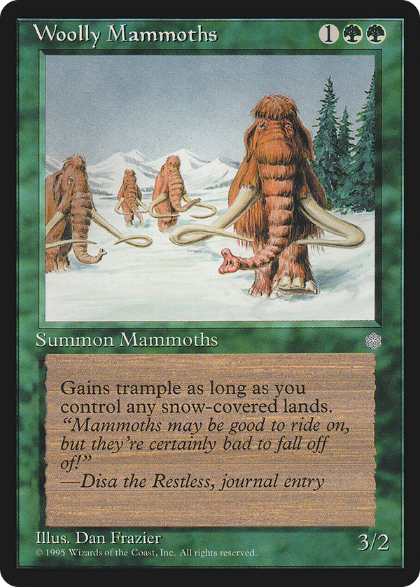 Woolly Mammoths (ice)