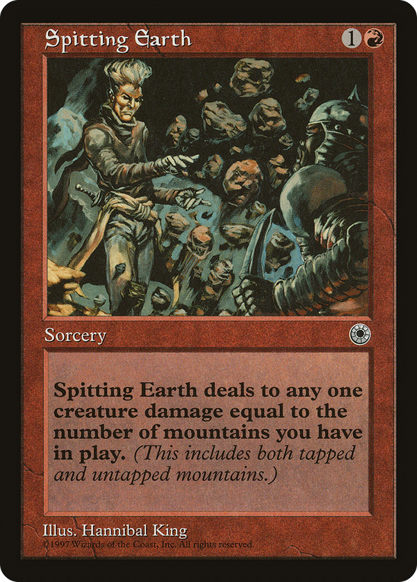 Spitting Earth (por)
