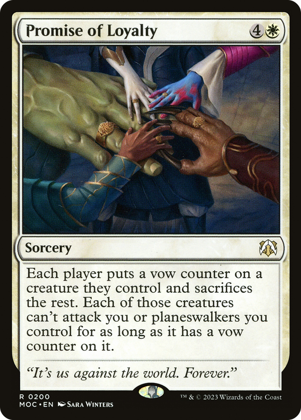 Promise of Loyalty (moc)