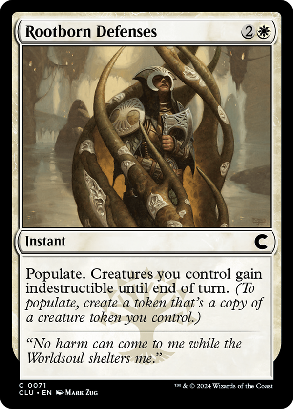 Rootborn Defenses (clu)