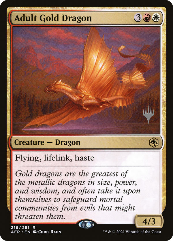 Adult Gold Dragon (pafr)