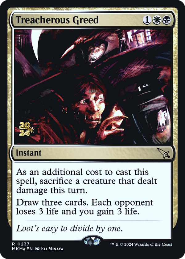 Treacherous Greed (pmkm)