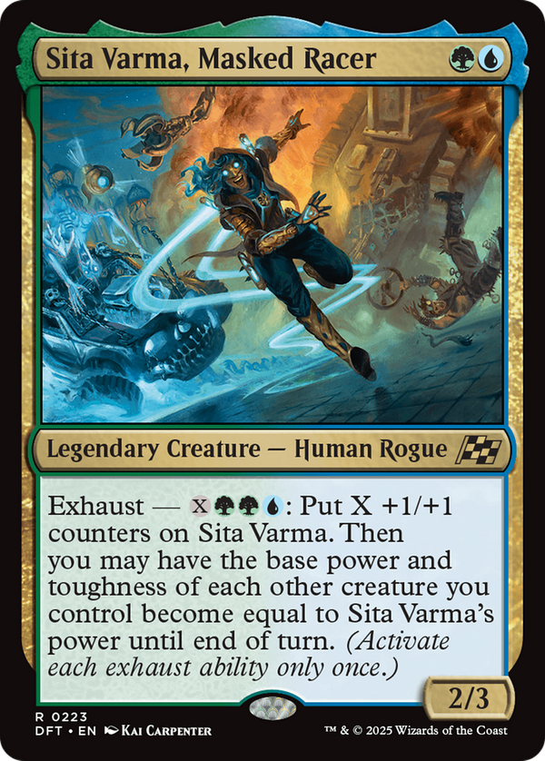 Sita Varma, Masked Racer (dft)