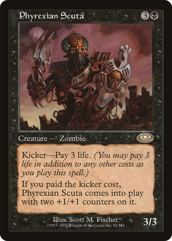 Phyrexian Scuta (pls)