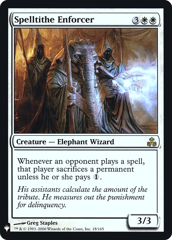 Spelltithe Enforcer (plst)