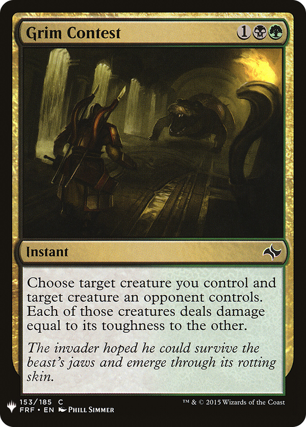 Grim Contest (plst)