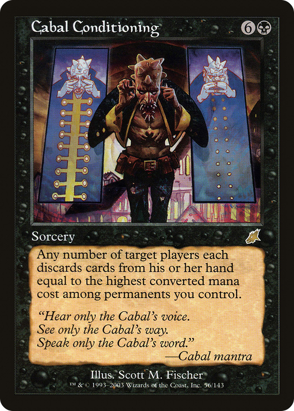 Cabal Conditioning (scg)