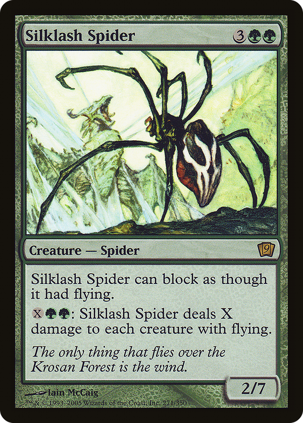 Silklash Spider (9ed)