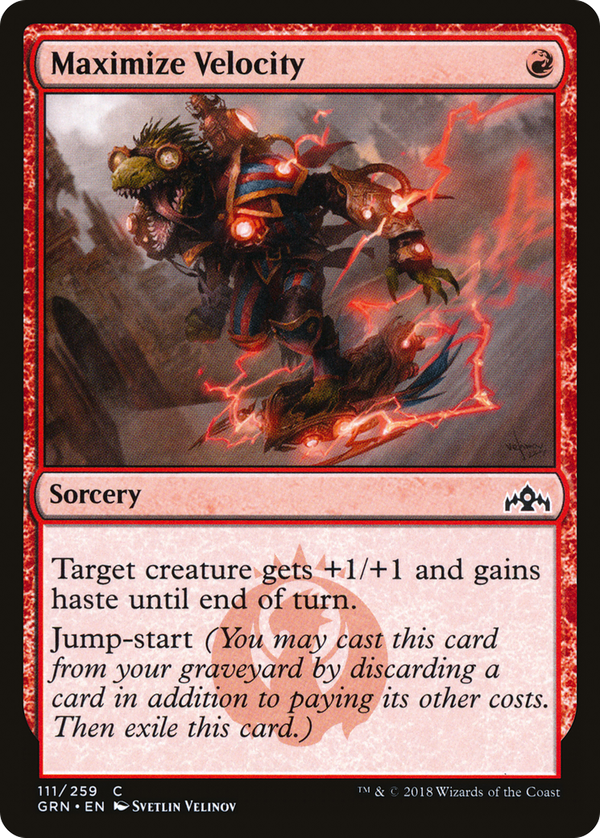 Maximize Velocity (grn)