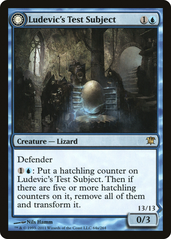 Ludevic's Test Subject // Ludevic's Abomination (isd)